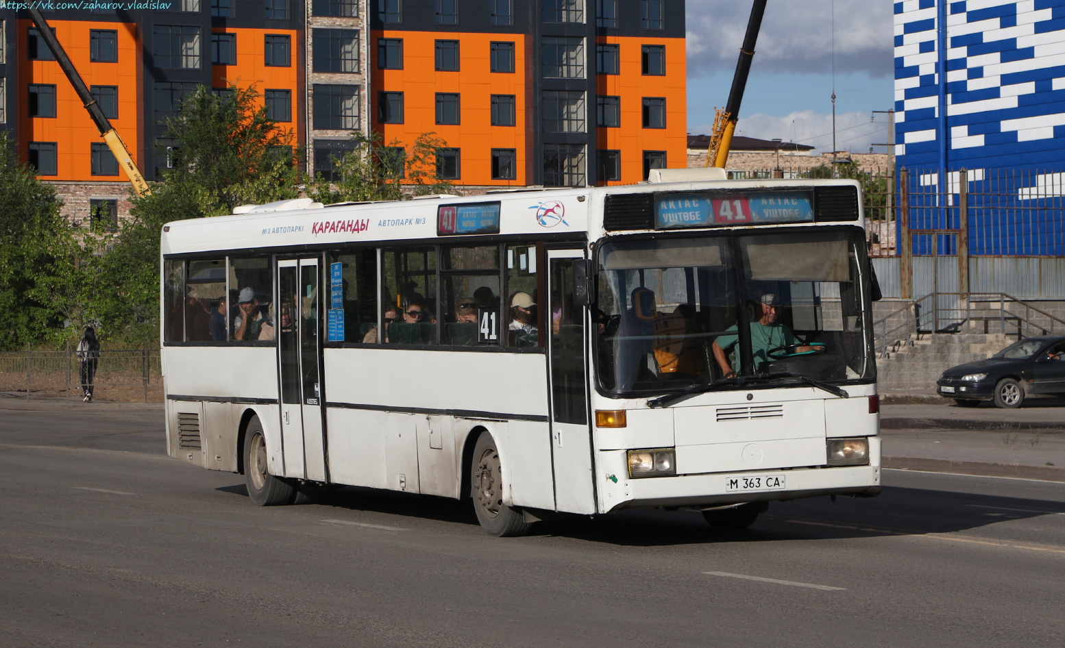 Карагандинская область, Mercedes-Benz O407 № M 363 CA