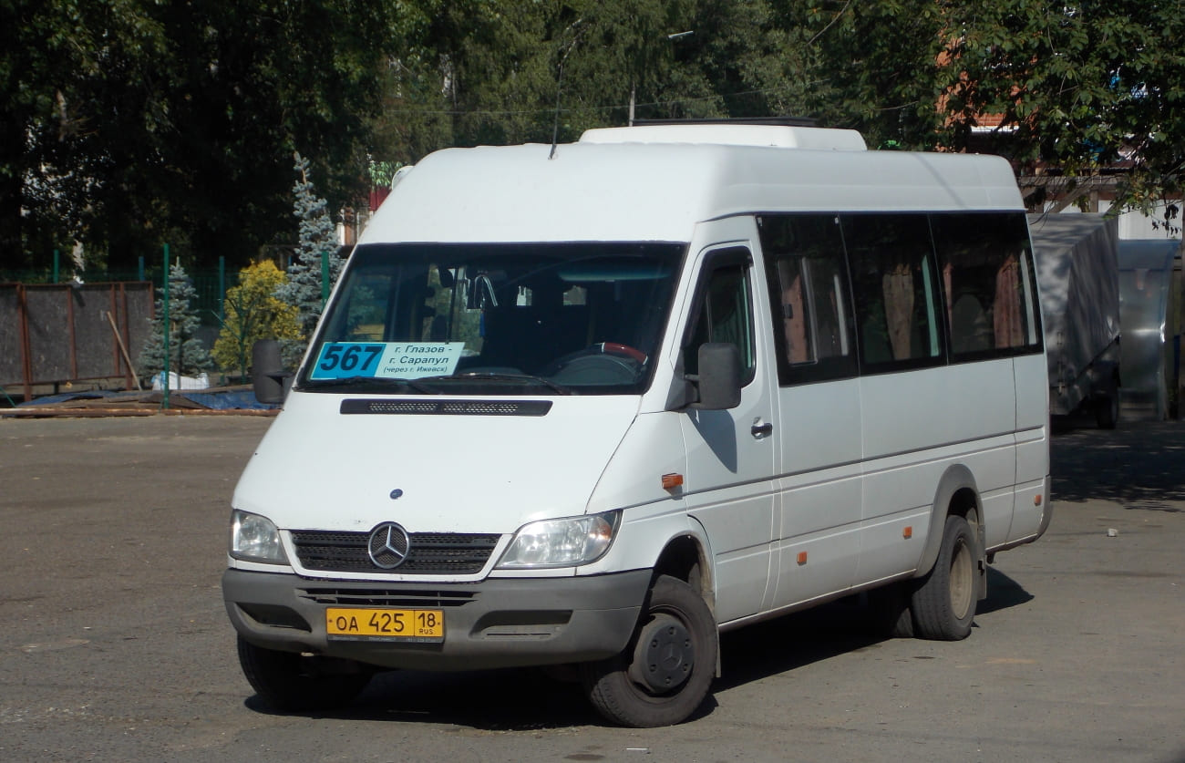 Удмуртия, Луидор-223206 (MB Sprinter Classic) № ОА 425 18