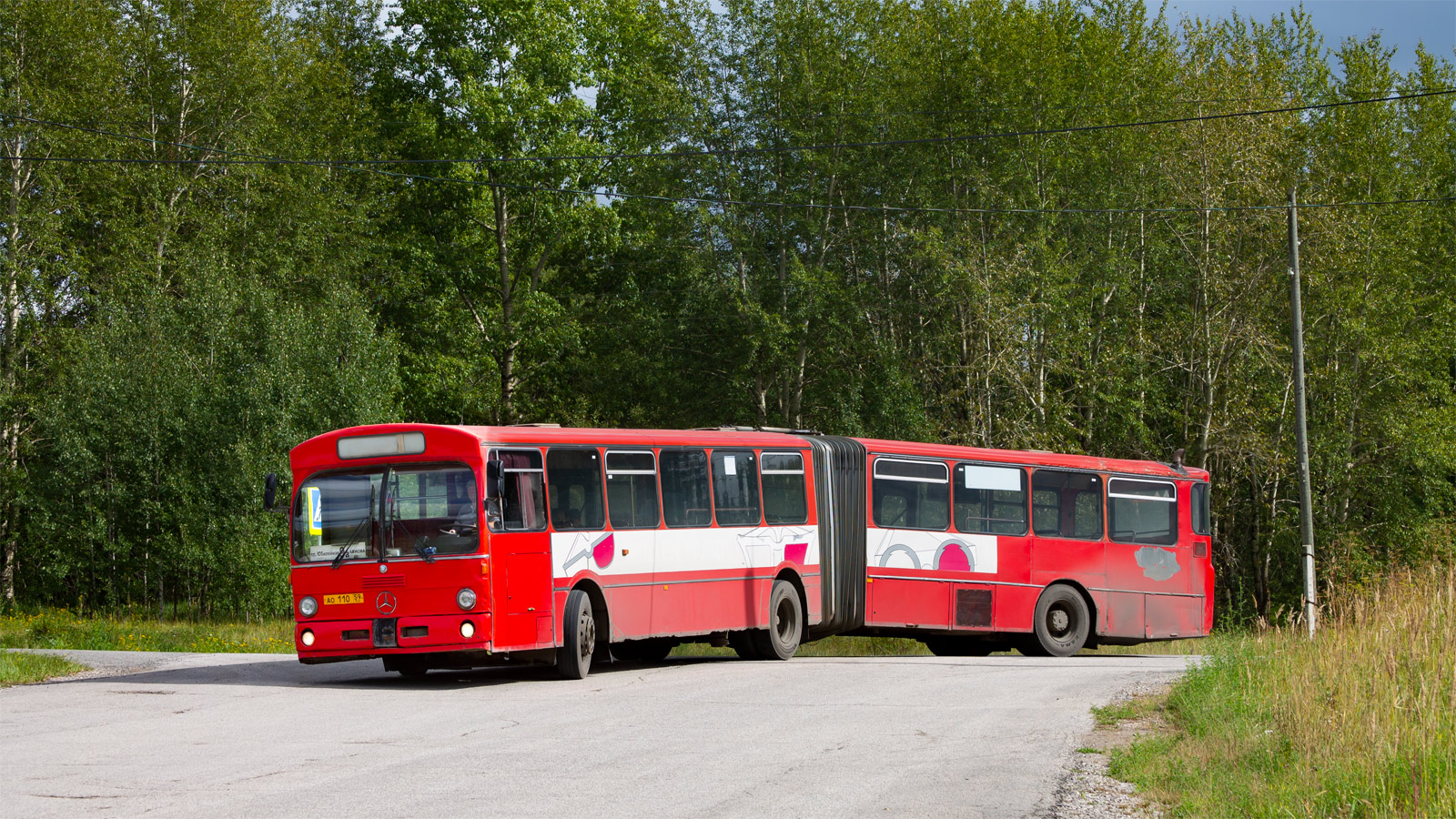 Пермский край, Mercedes-Benz O305G № АО 110 59