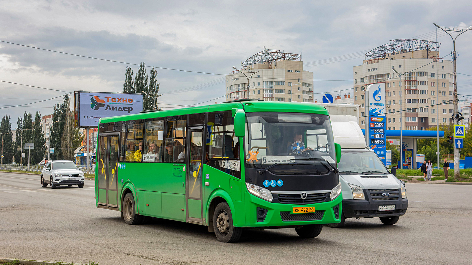 Свердловская область, ПАЗ-320415-04 "Vector Next" № КН 422 66