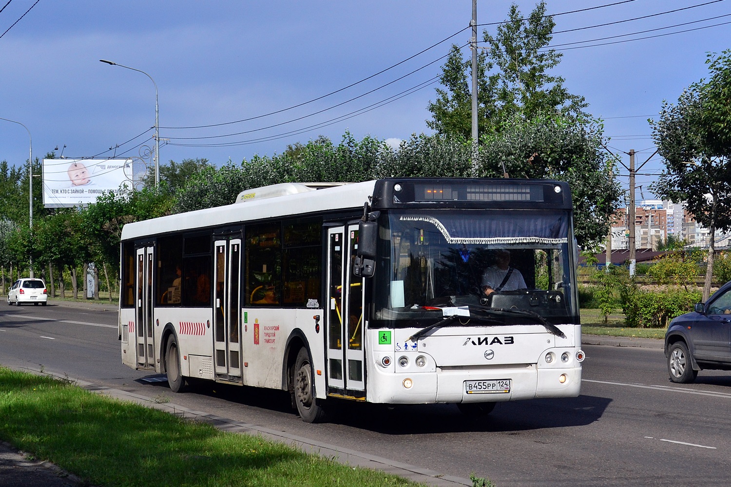 Красноярский край, ЛиАЗ-5292.22 (2-2-2) № В 455 РР 124