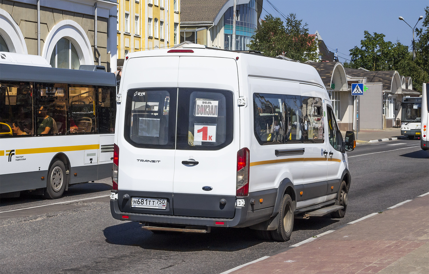 Московская область, Ford Transit FBD [RUS] (Z6F.ESG.) № Н 681 ТТ 750