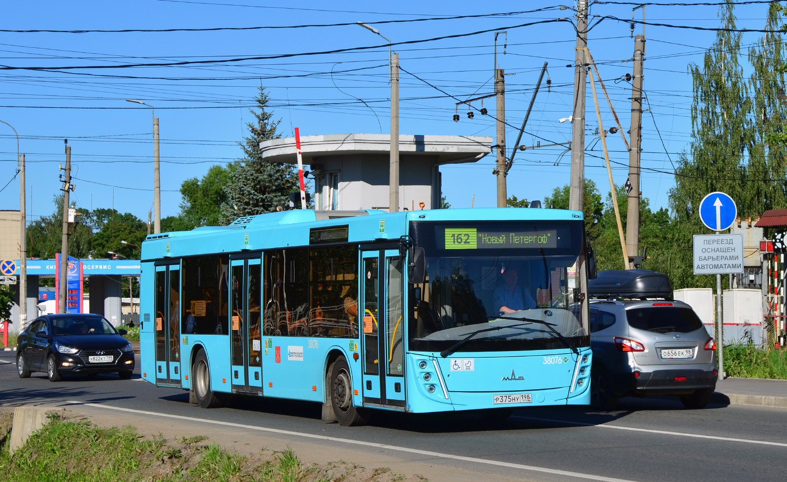 Санкт-Петербург, МАЗ-203.947 № 38076