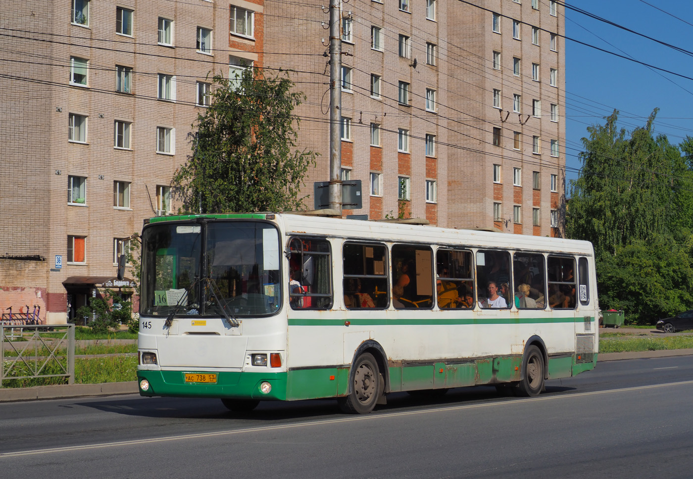 Новгородская область, ЛиАЗ-5256.26 № 145