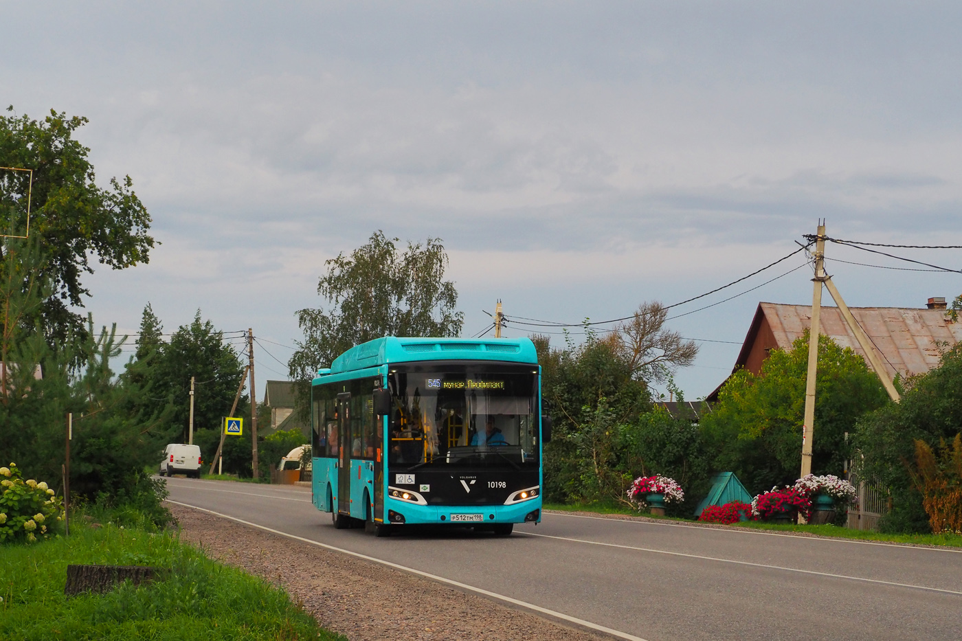 Санкт-Петербург, Volgabus-4298.G4 (CNG) № 10198