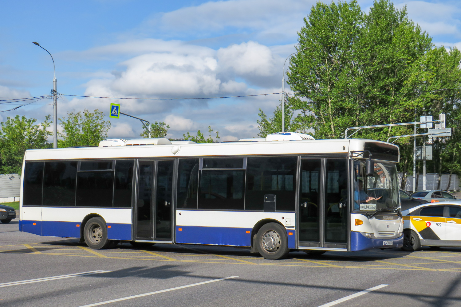 Москва, Scania OmniLink II (Скания-Питер) № Е 243 РН 777