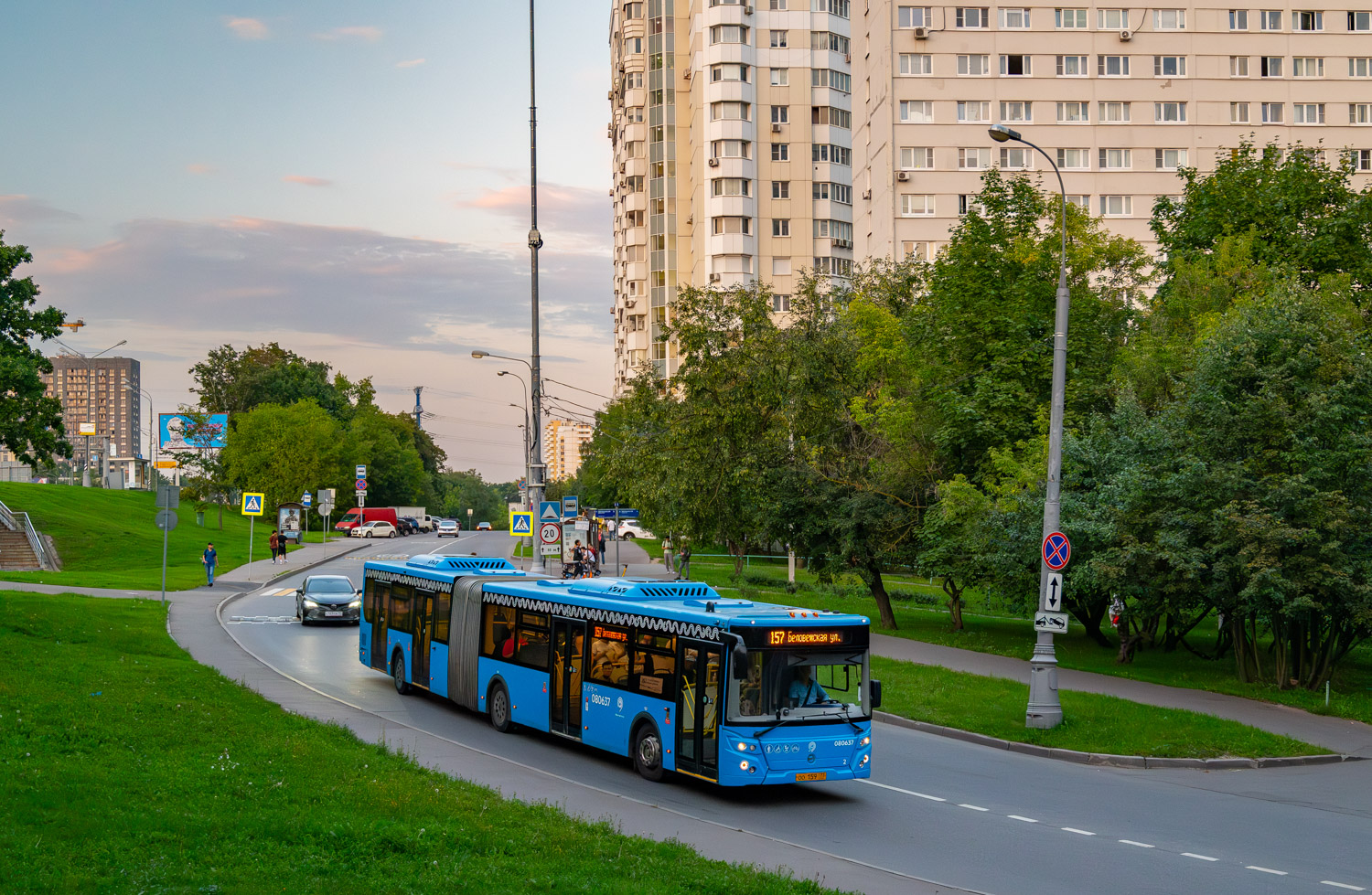 Москва, ЛиАЗ-6213.65 № 080637