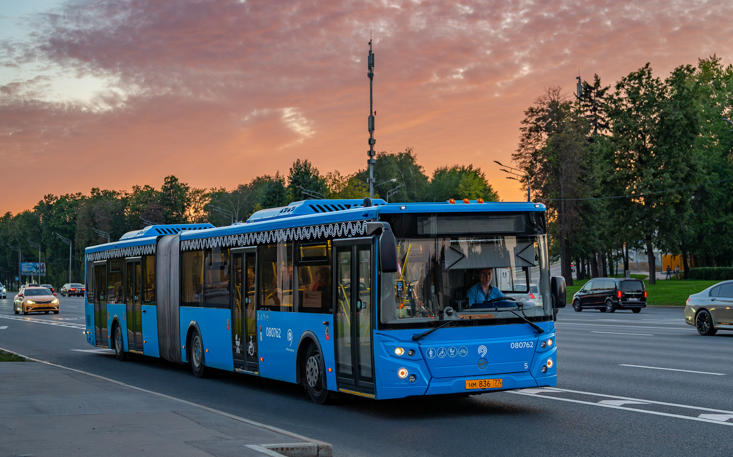 Москва, ЛиАЗ-6213.65 № 080762