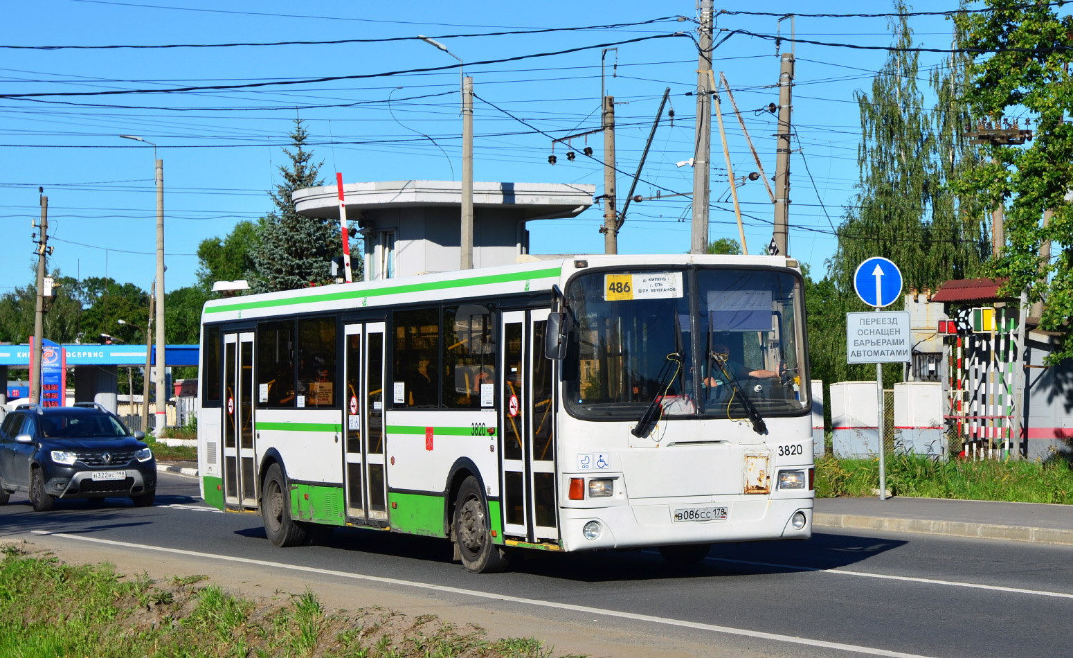 Санкт-Петербург, ЛиАЗ-5293.60 № 3820