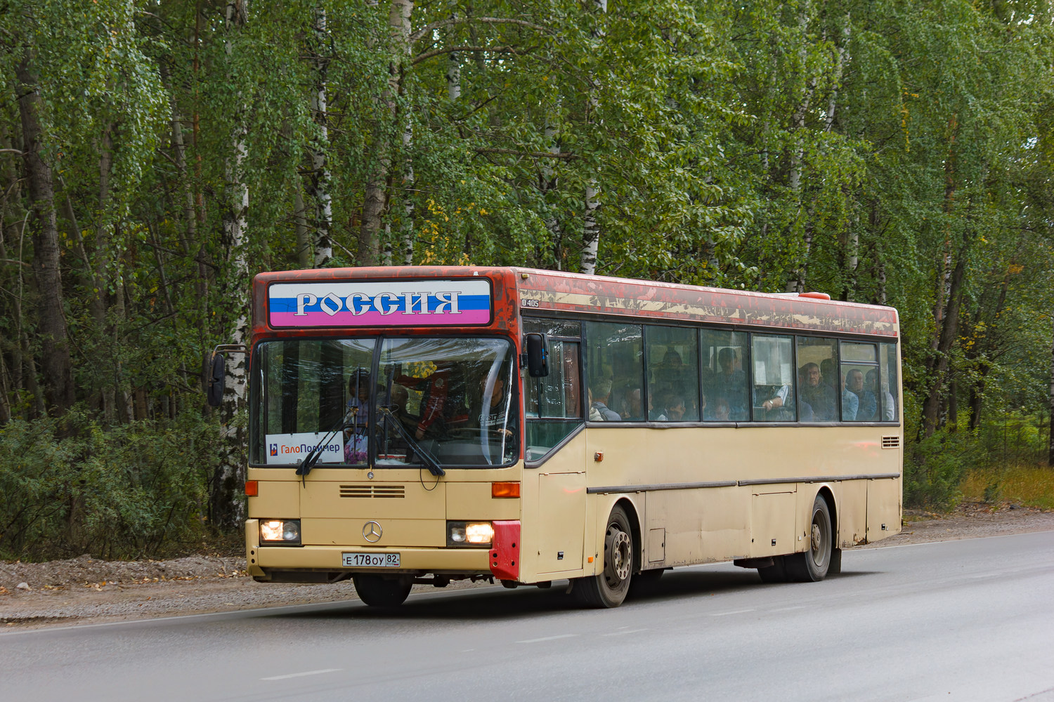 Пермский край, Mercedes-Benz O405 № Е 178 ОУ 82