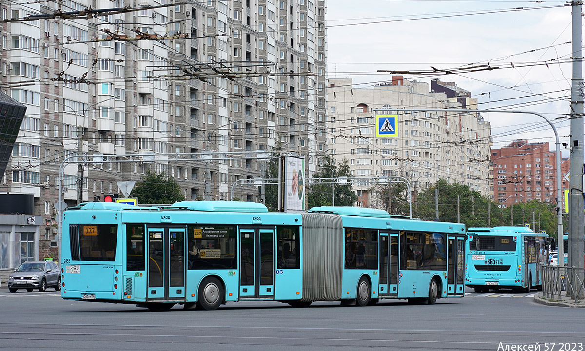 Санкт-Петербург, МАЗ-216.066 № 2455