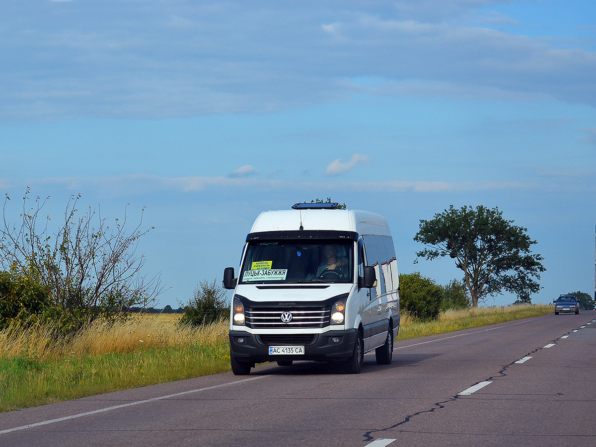 Волынская область, Volkswagen Crafter № AC 4135 CA