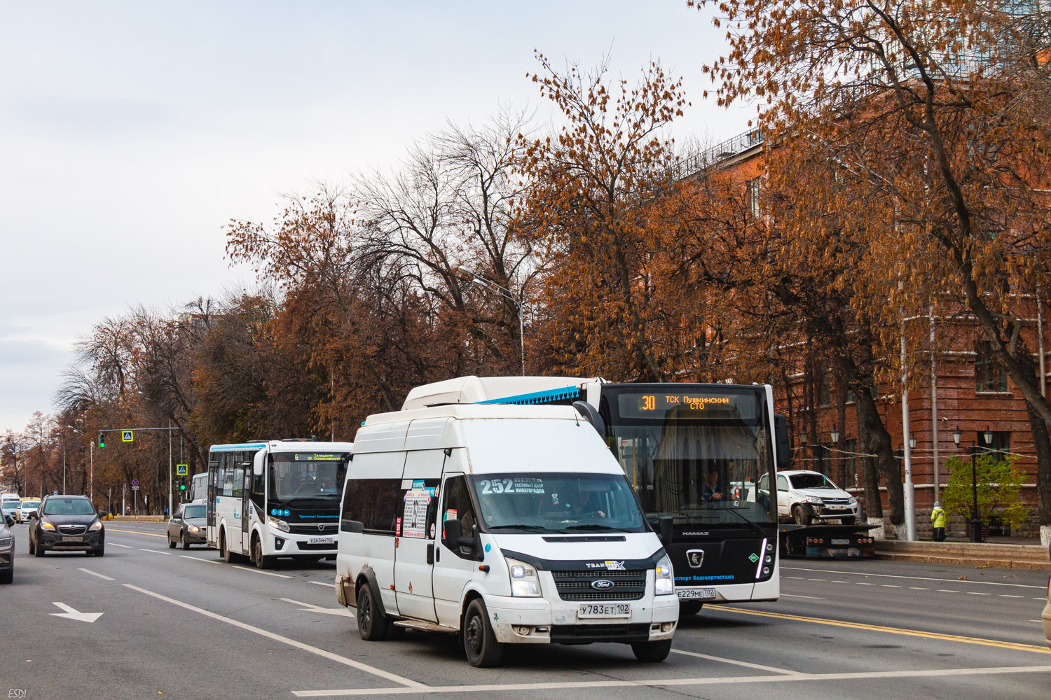 Башкортостан, Нижегородец-222709  (Ford Transit) № У 783 ЕТ 102