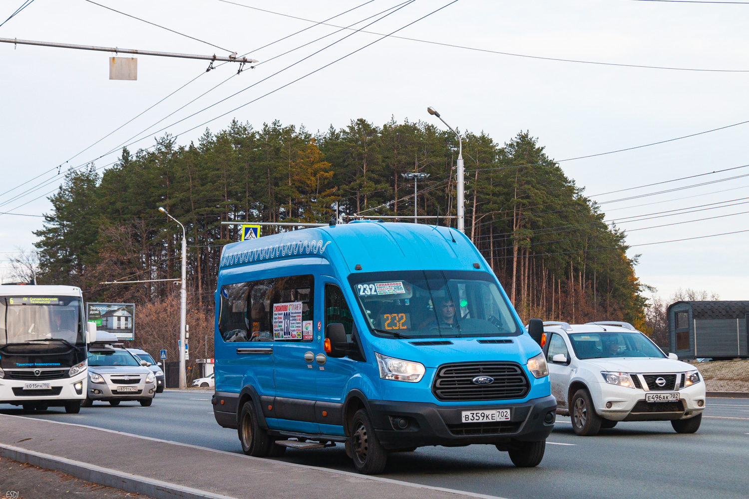 Башкортостан, Ford Transit FBD [RUS] (Z6F.ESG.) № В 359 КЕ 702