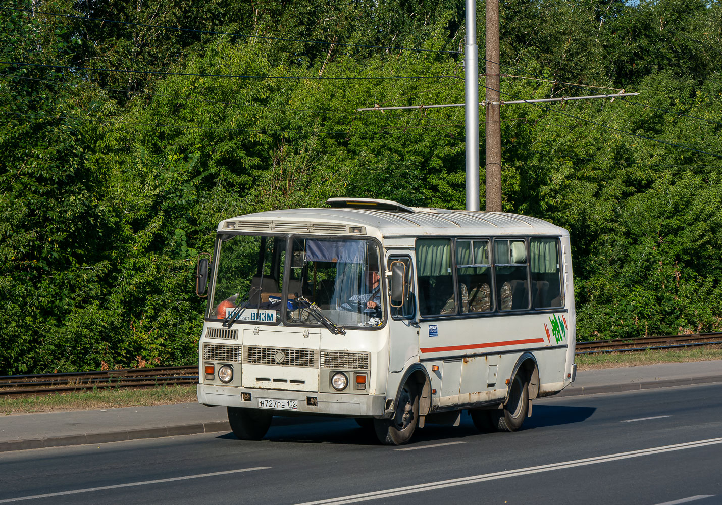 Башкортостан, ПАЗ-32054 № Н 727 РЕ 102