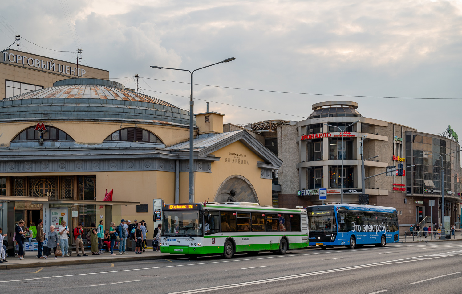 Москва, ЛиАЗ-5292.22 (2-2-2) № 040911