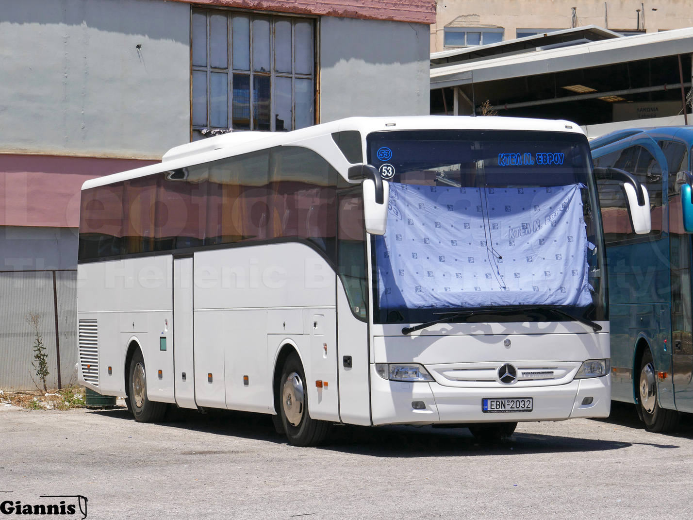 Grecja, Mercedes-Benz Tourismo II 15RHD Nr 53