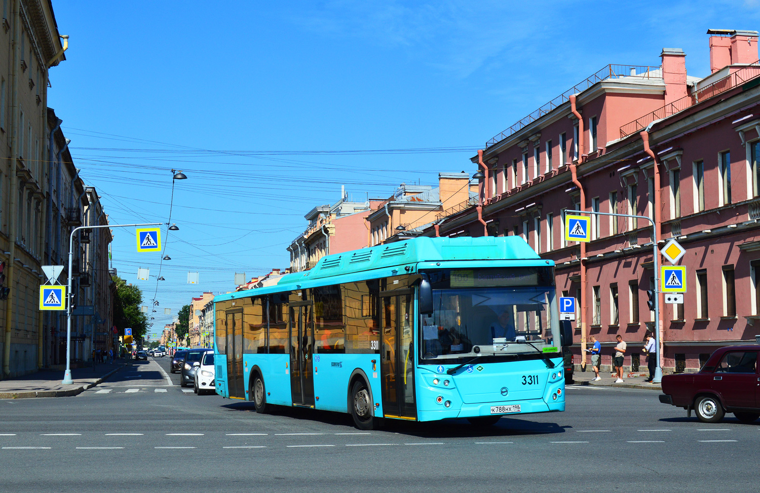 Санкт-Петербург, ЛиАЗ-5292.67 (CNG) № 3311