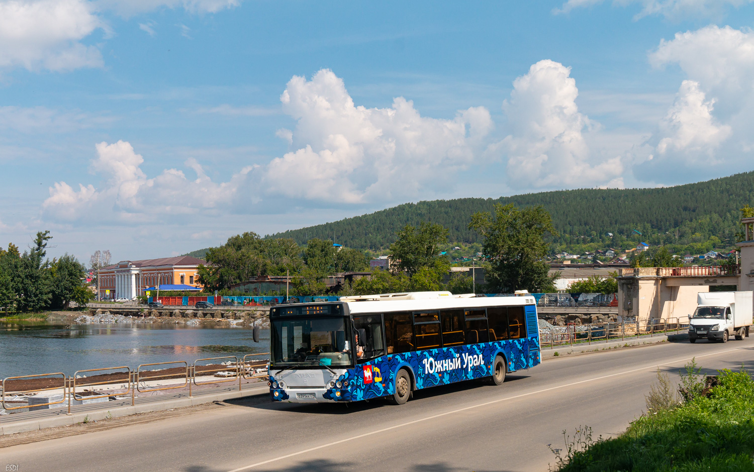 Chelyabinsk region, LiAZ-5292.22 (2-2-2) Nr. Е 391 КК 774