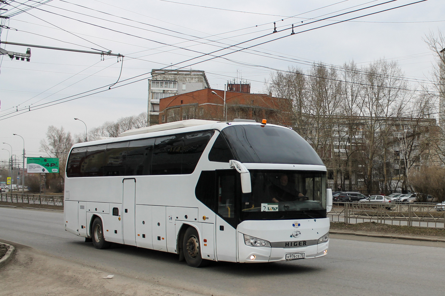 Томская вобласць, Higer KLQ6122B № Н 976 СЕ 70
