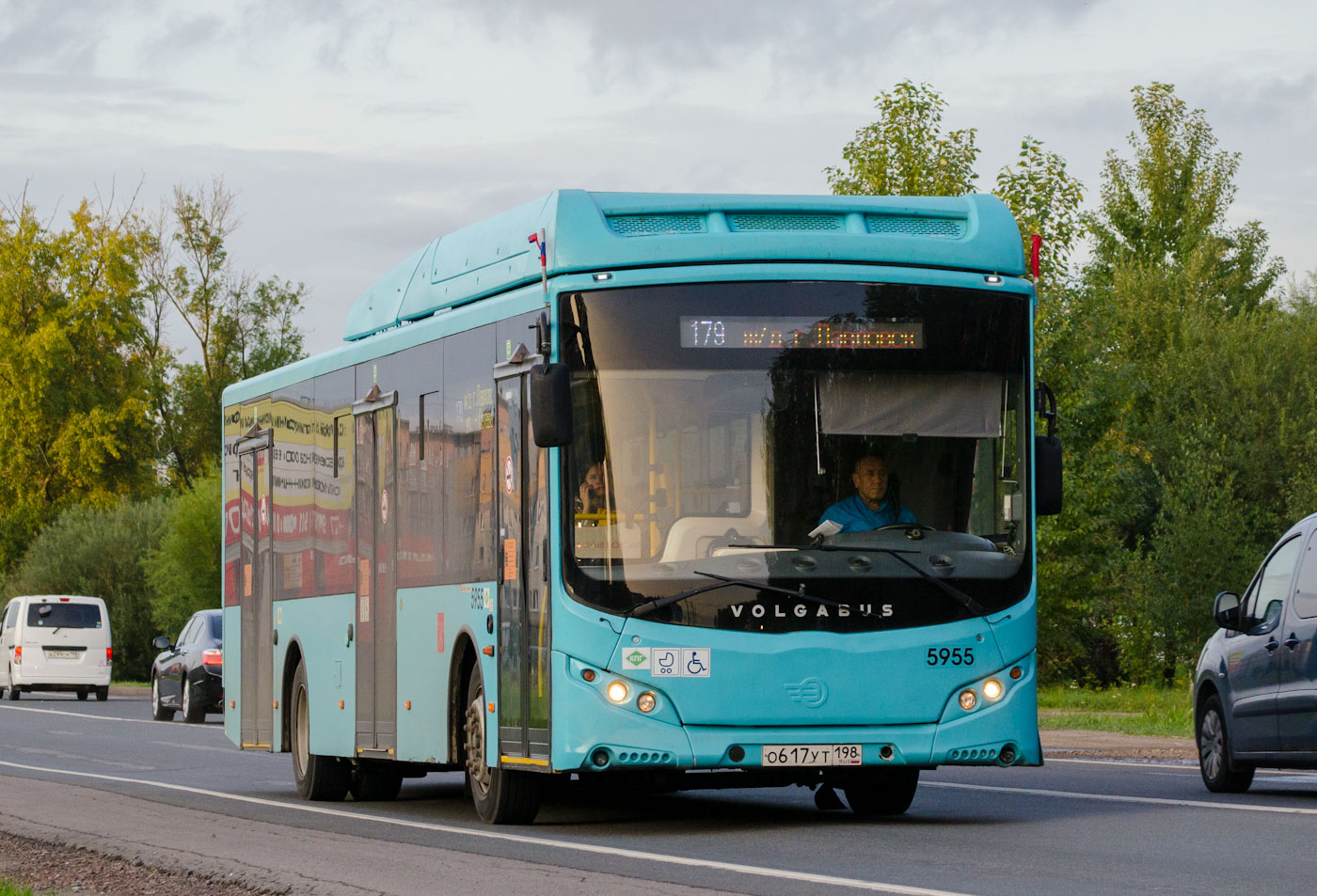 Санкт-Петербург, Volgabus-5270.G2 (CNG) № 5955