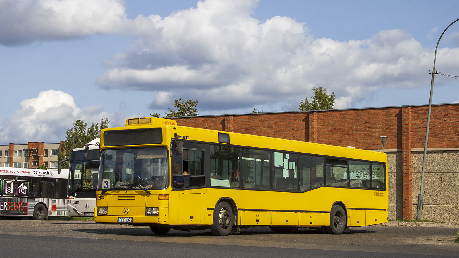 Литва, Mercedes-Benz O405N2 № 2184