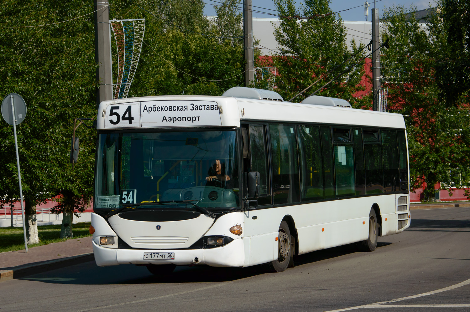 Penza region, Scania OmniLink I (Scania-St.Petersburg) # С 177 МТ 58