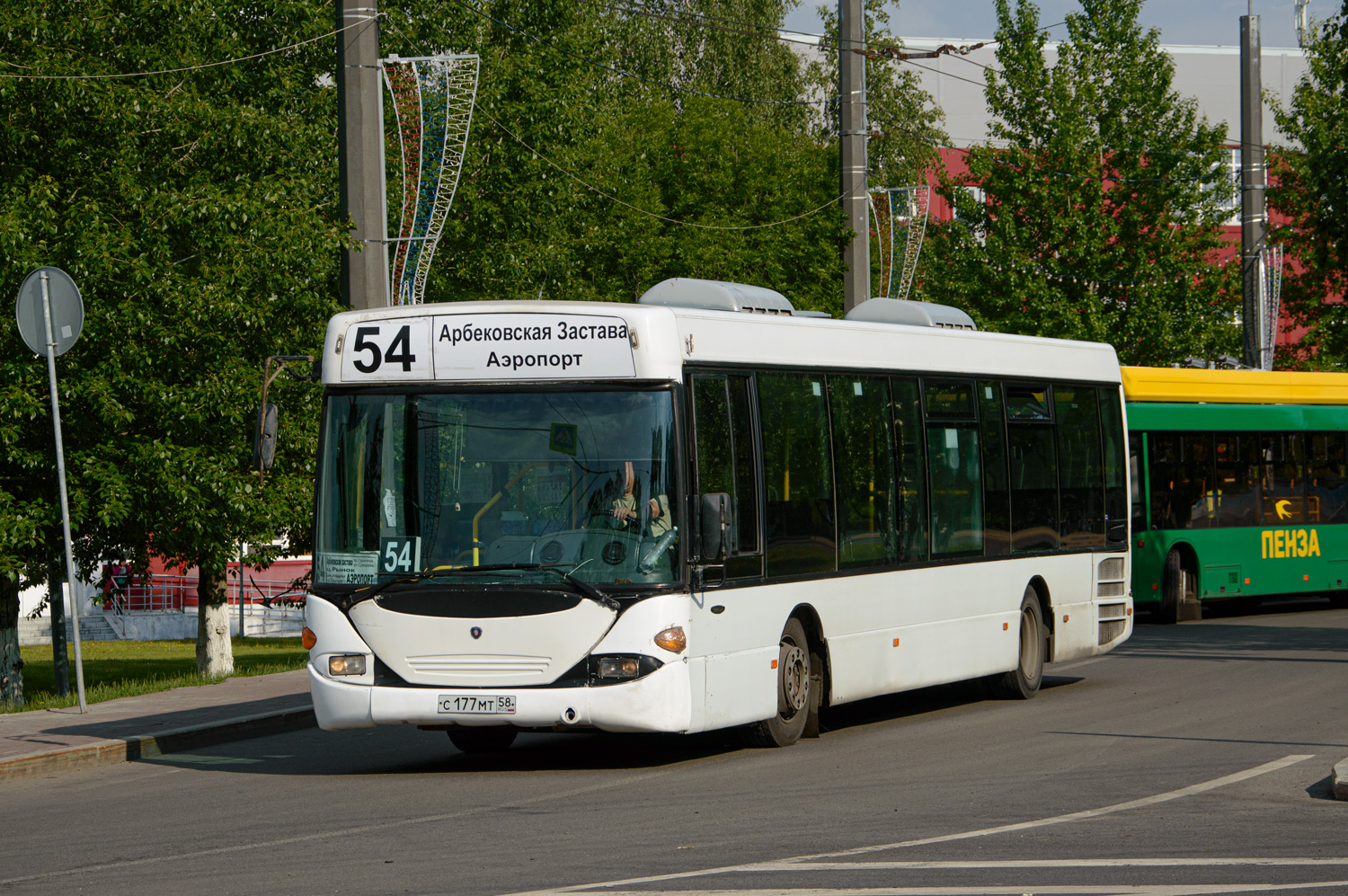 Penza region, Scania OmniLink I (Scania-St.Petersburg) Nr. С 177 МТ 58