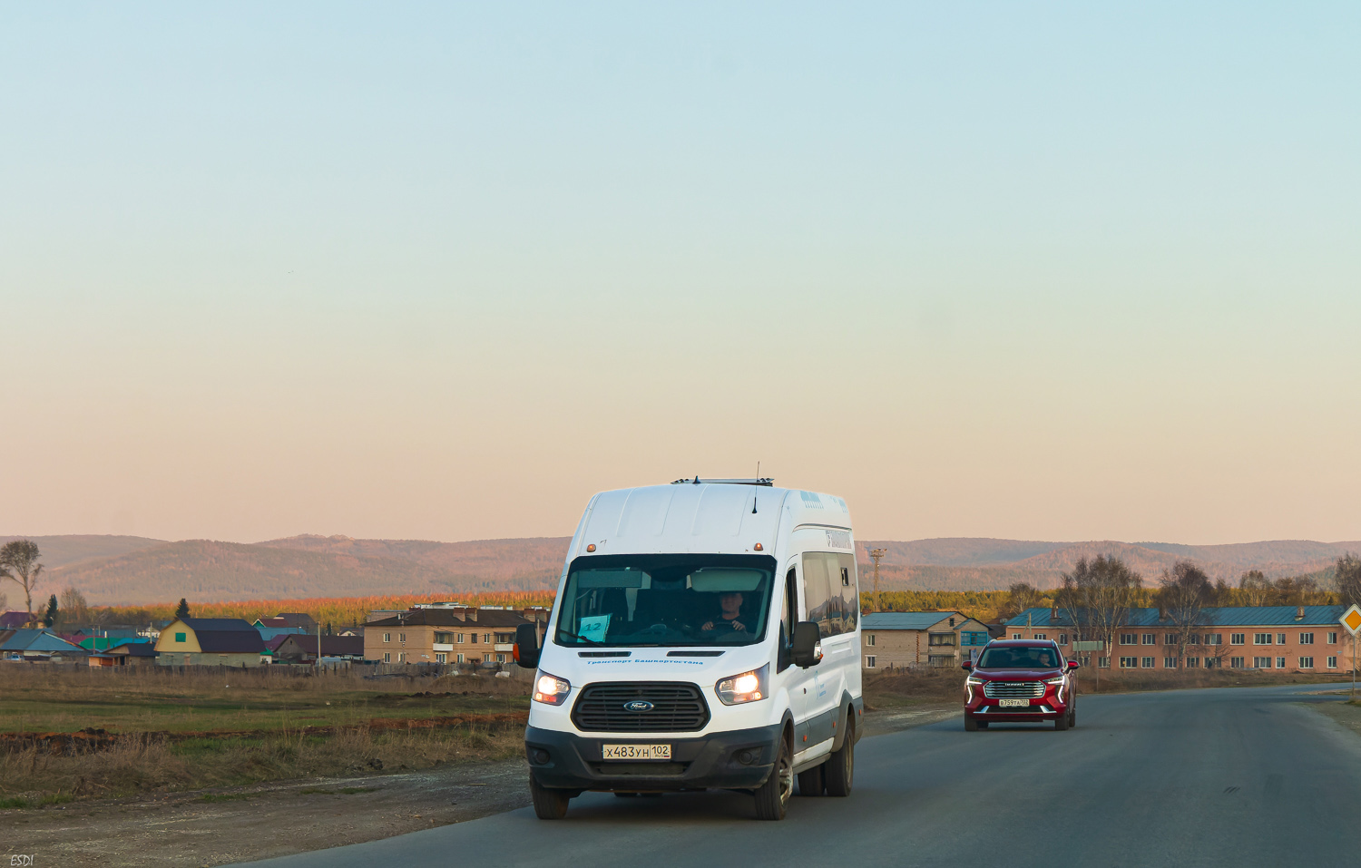 Башкортостан, Ford Transit FBD [RUS] (X2F.ESG.) № 5295