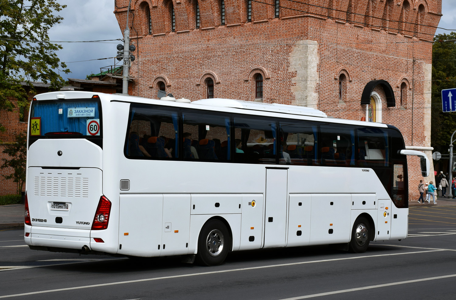 Нижегородская область, Yutong ZK6122H9 № Т 015 МН 152