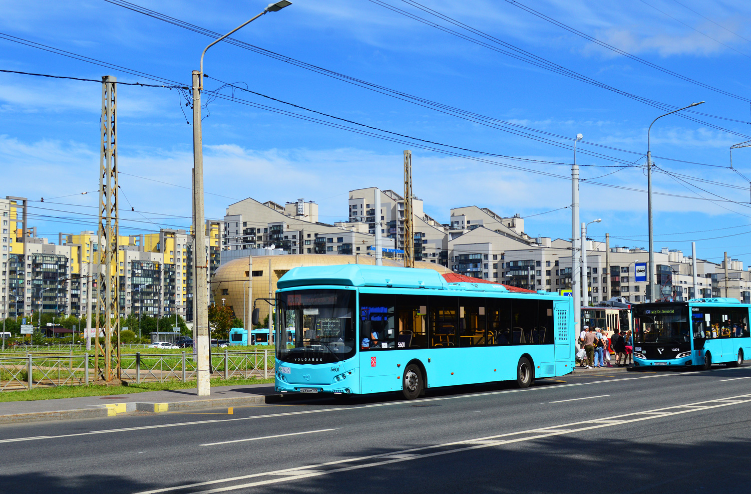 Санкт-Петербург, Volgabus-5270.G4 (CNG) № 5601