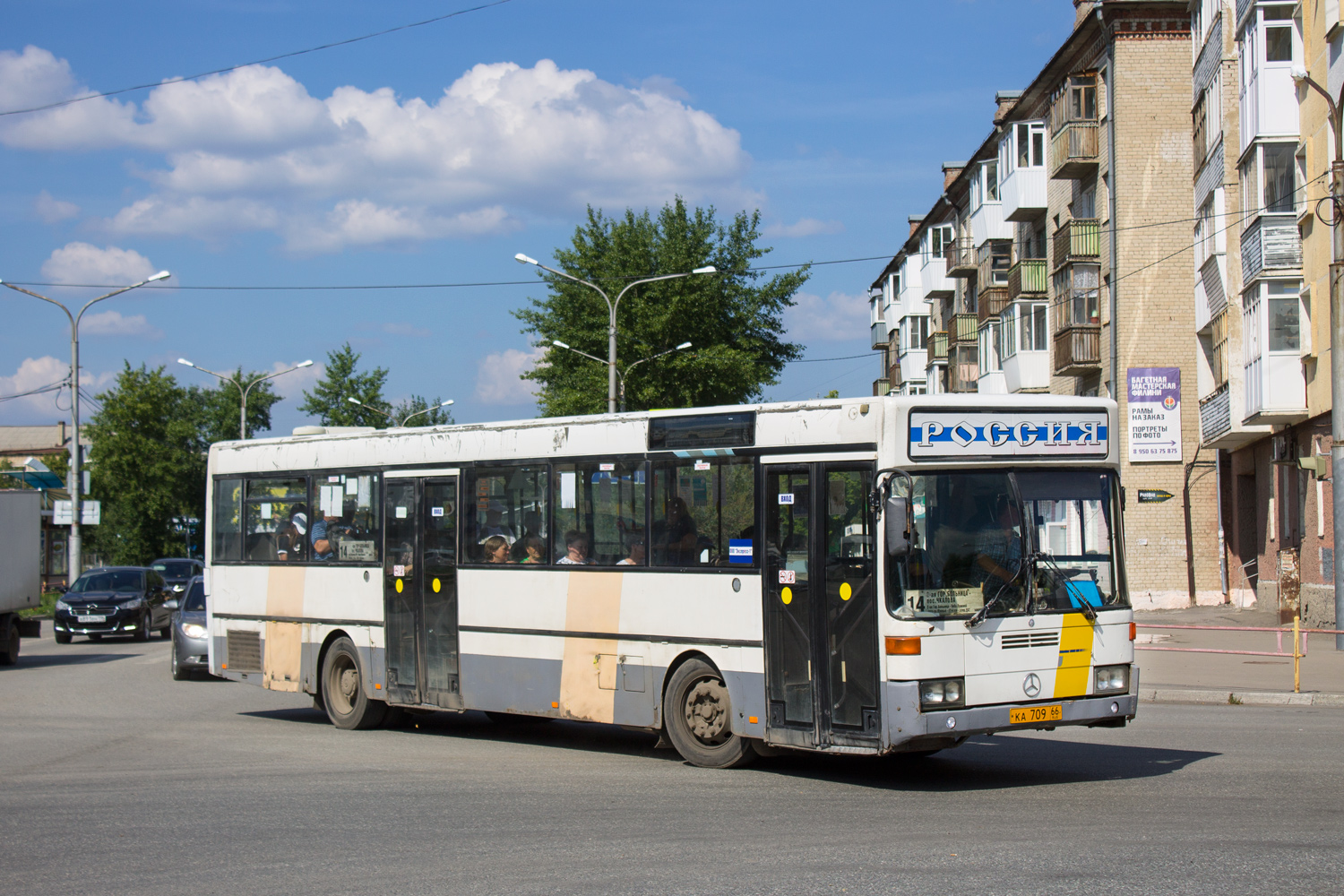 Свердловская область, Mercedes-Benz O405 № КА 709 66