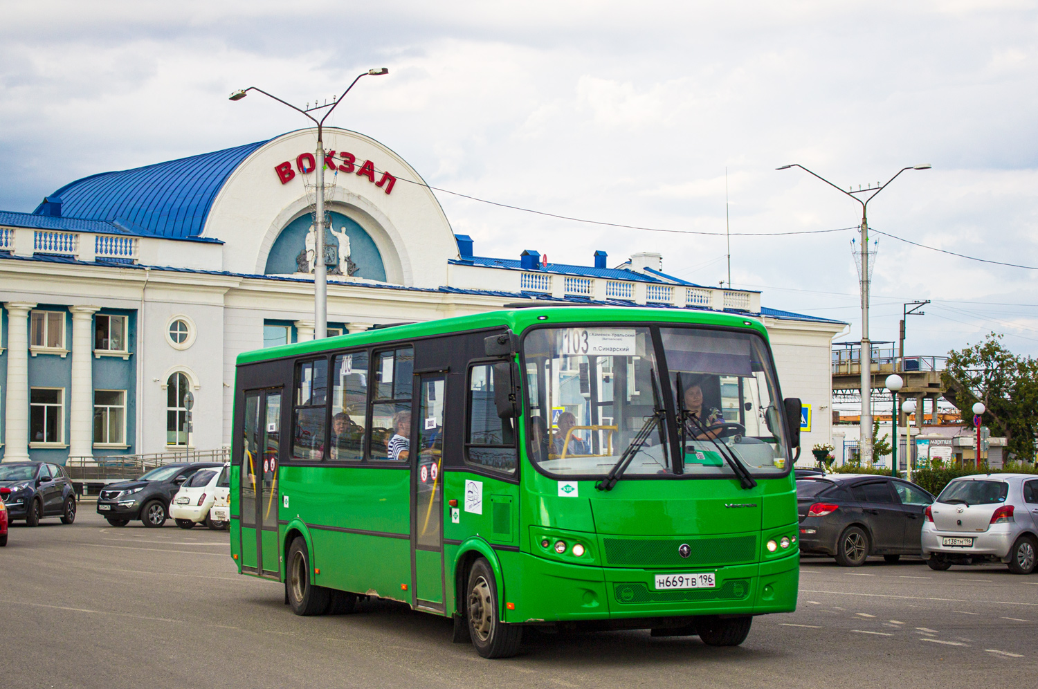 Свердловская область, ПАЗ-320414-14 "Вектор" № Н 669 ТВ 196