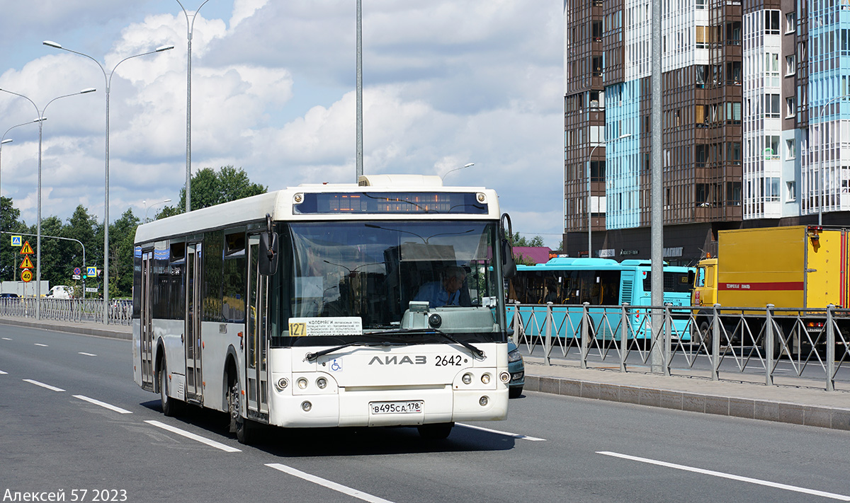 Санкт-Петербург, ЛиАЗ-5292.60 № 2642