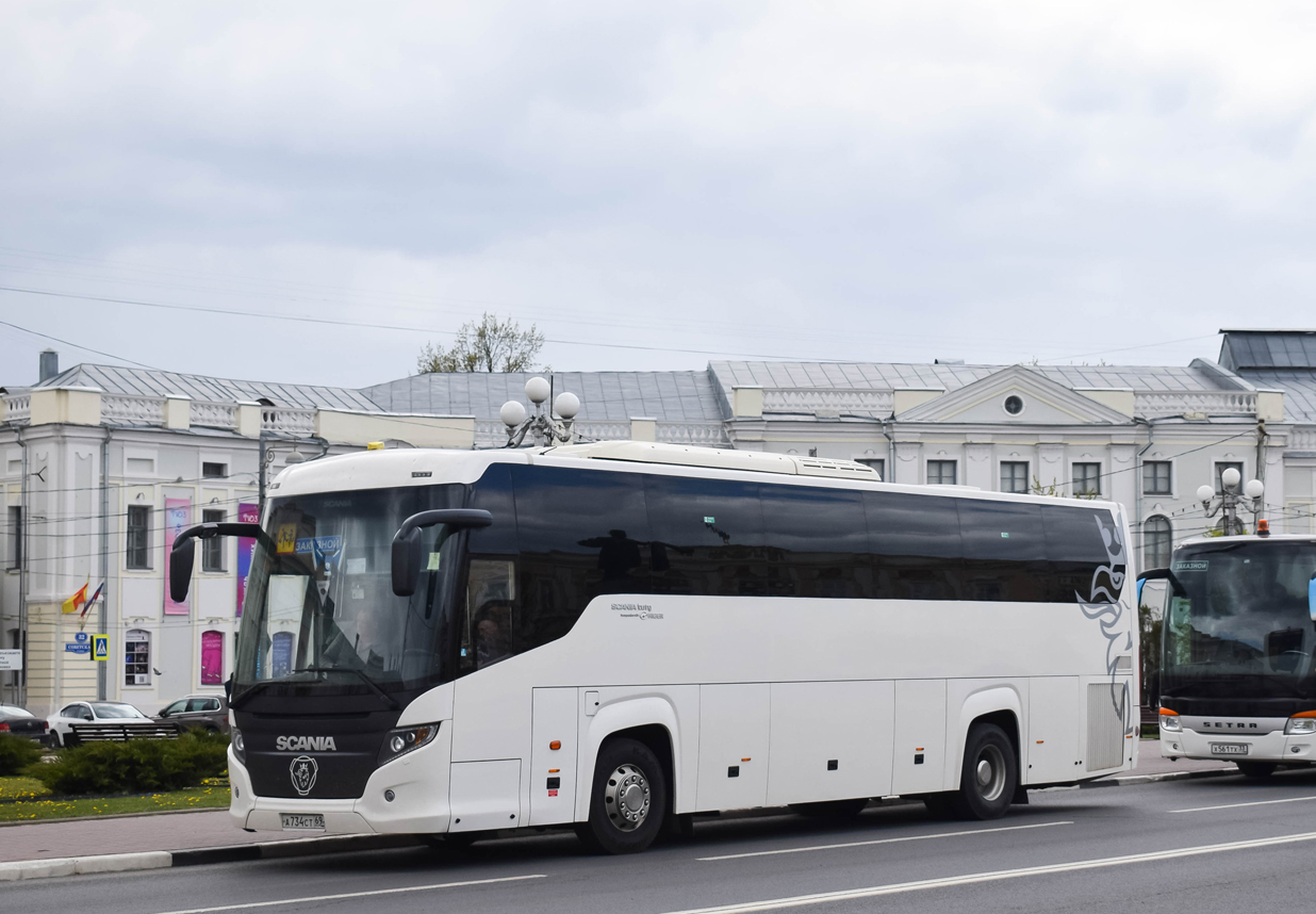 Тверская область, Scania Touring HD 12.0 № А 734 СТ 69