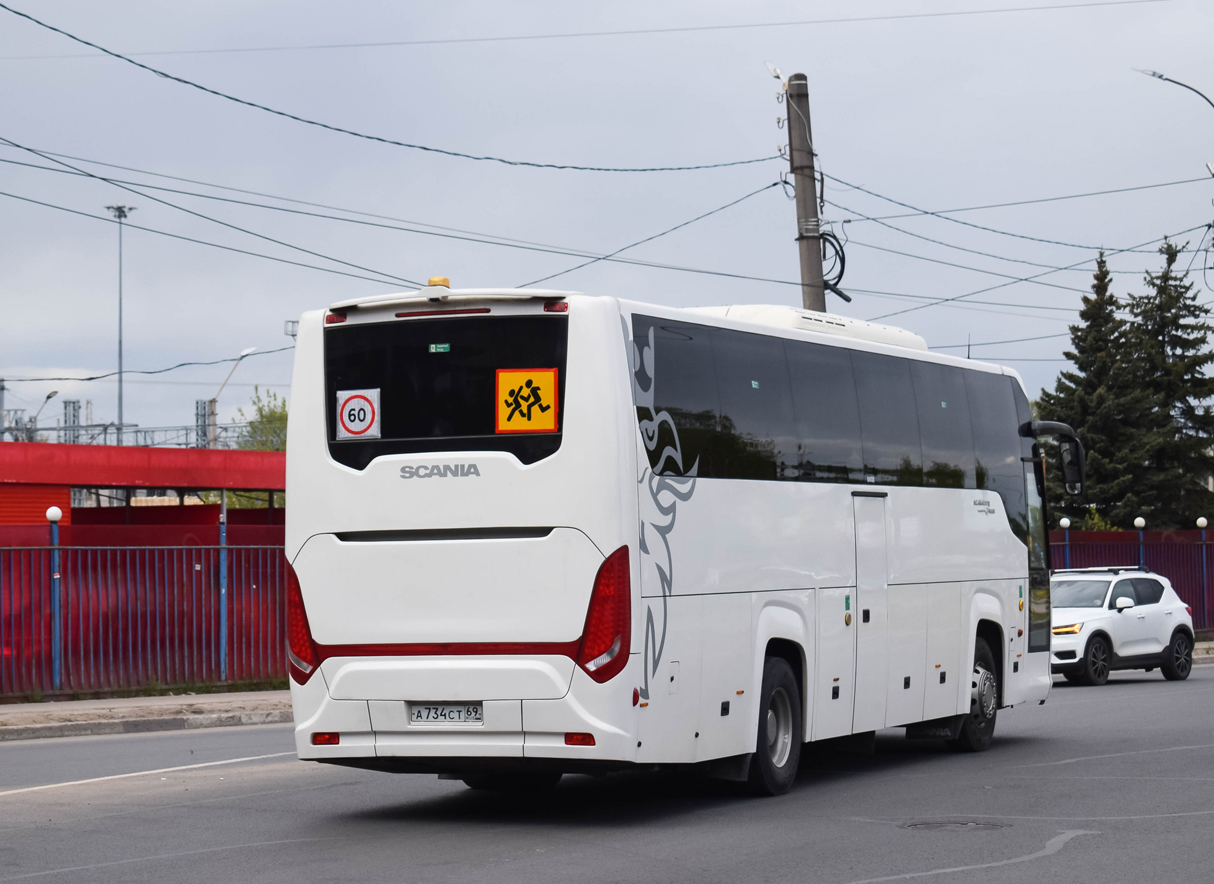 Тверская область, Scania Touring HD 12.0 № А 734 СТ 69