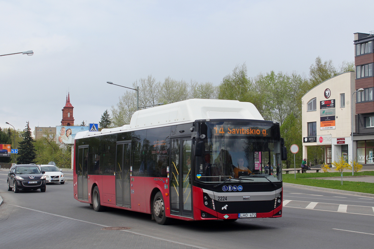 Lithuania, BMC Procity II 12LF CNG # 2224