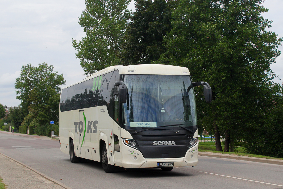 Litva, Scania Touring HD č. 108