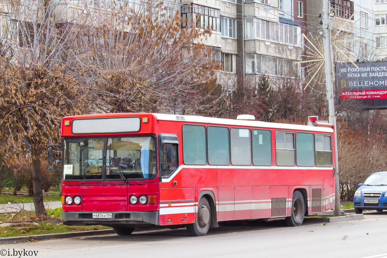 Красноярский край, Scania CN113CLB № Р 687 КХ 124