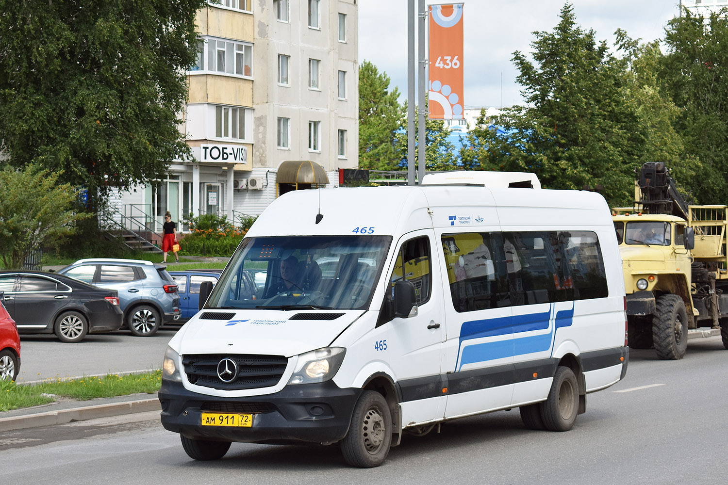 Тюменская область, Луидор-22360C (MB Sprinter) № 465