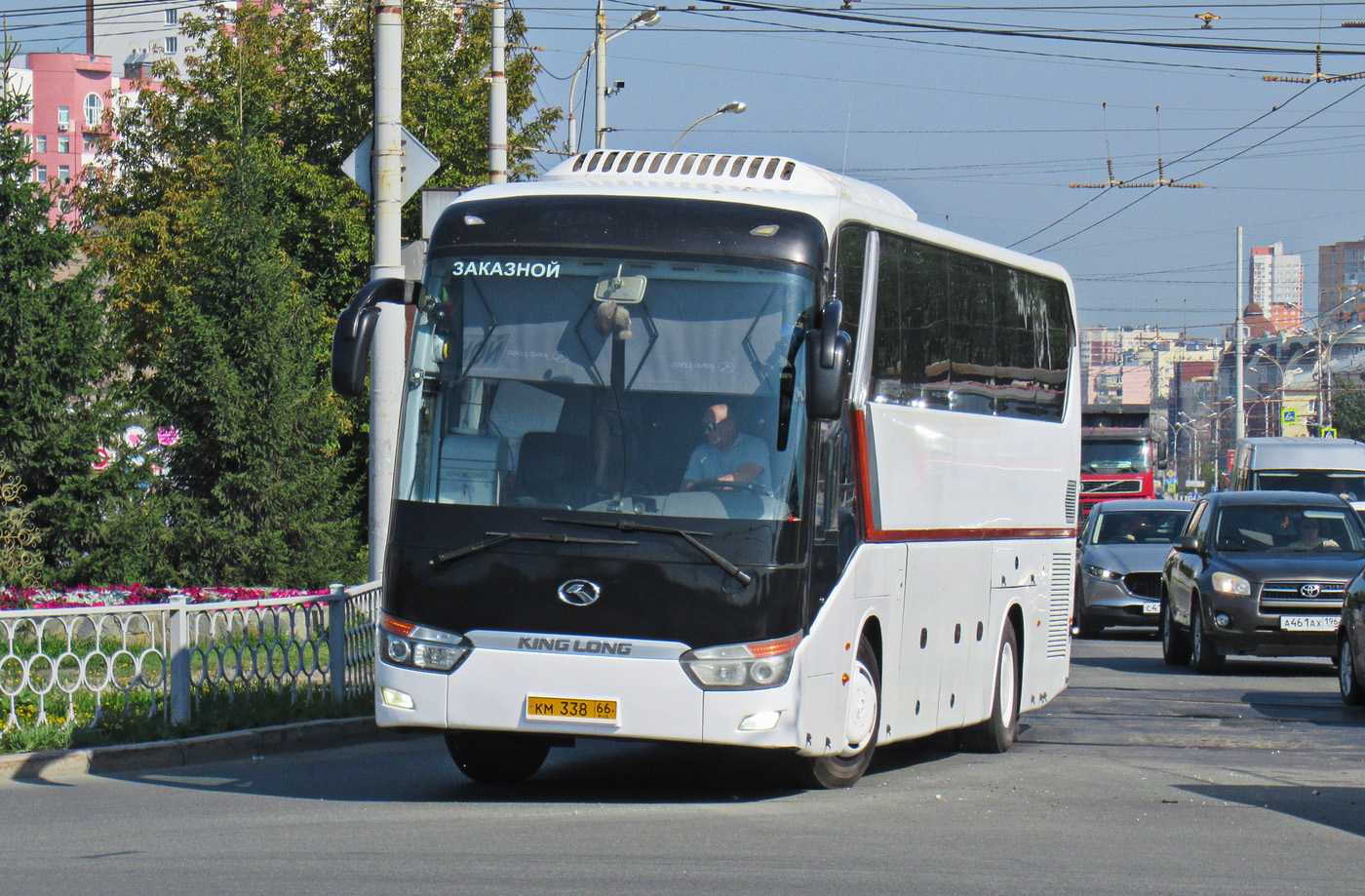 Свердловская область, King Long XMQ6129Y № КМ 338 66