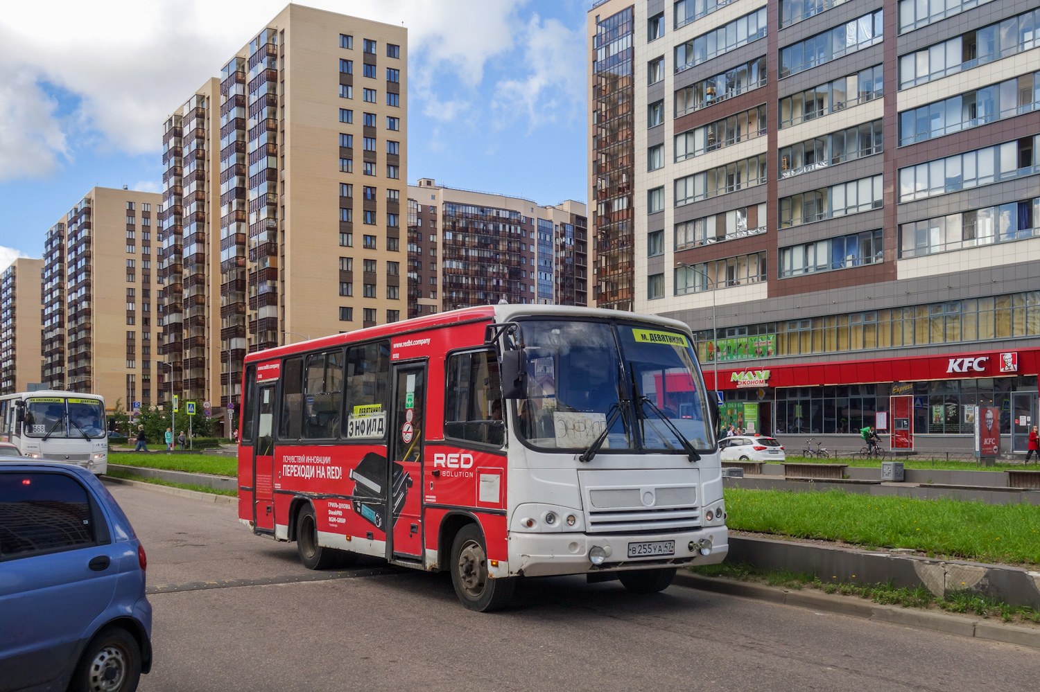 Περιφέρεια Λένινγκραντ, PAZ-320402-05 # В 255 УА 47