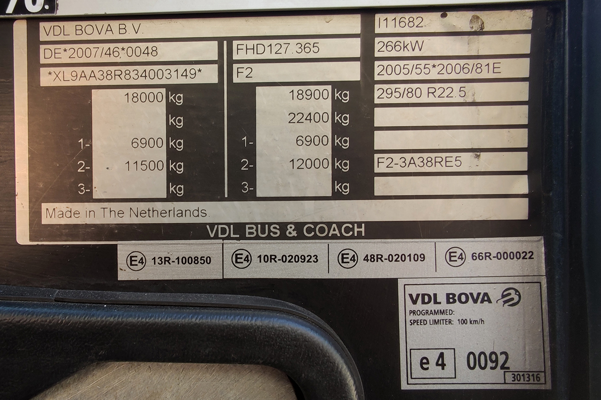 Днепропетровская область, VDL Bova Futura FHD-127.365 № CA 2772 CH