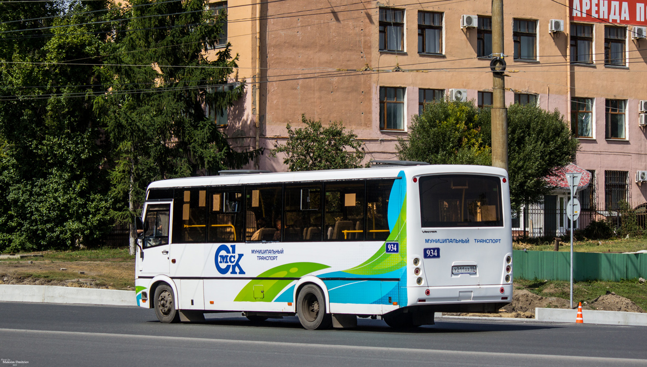 Омская область, ПАЗ-320414-04 "Вектор" (1-2) № 934