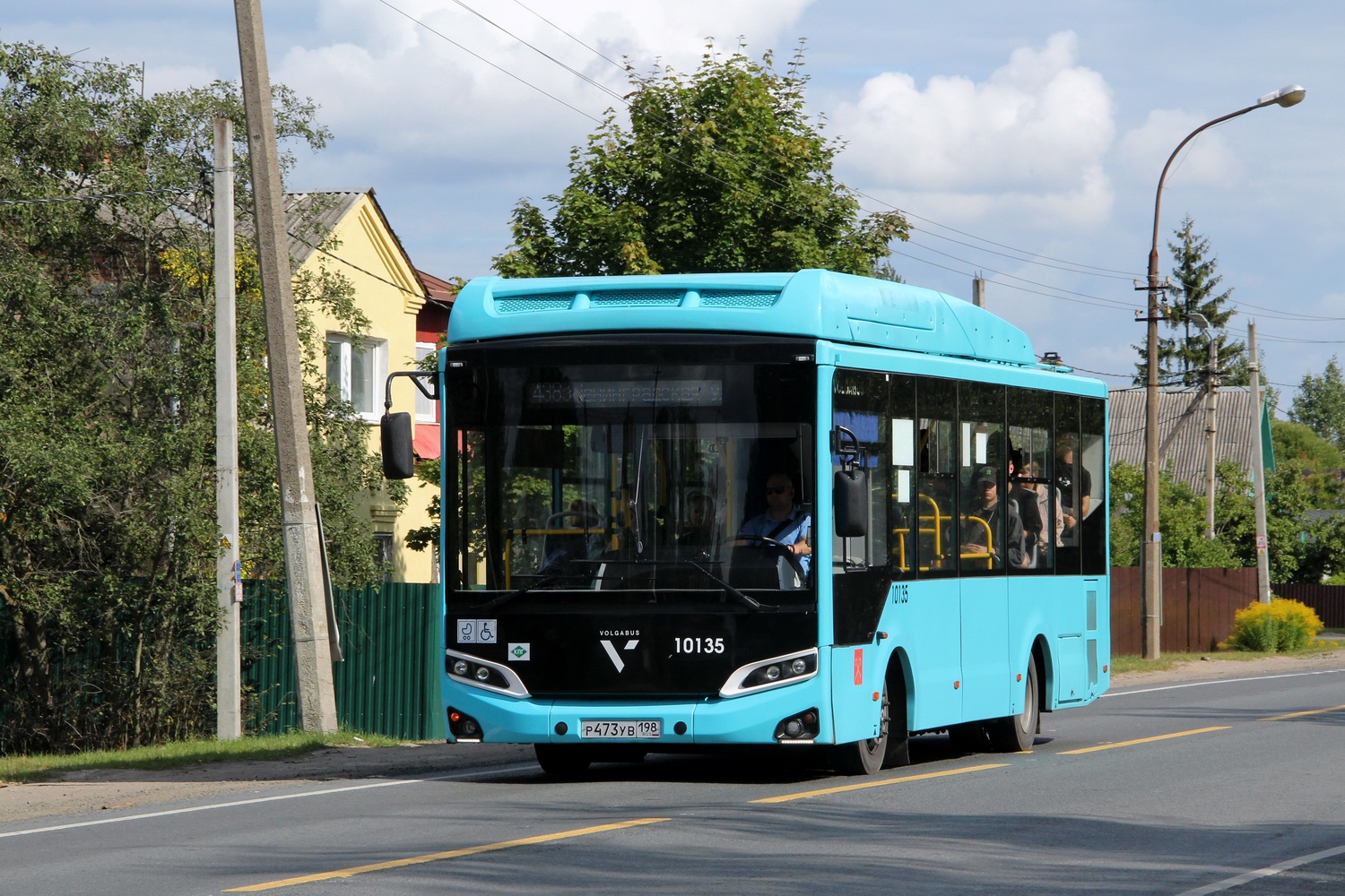 Санкт-Петербург, Volgabus-4298.G4 (CNG) № 10135