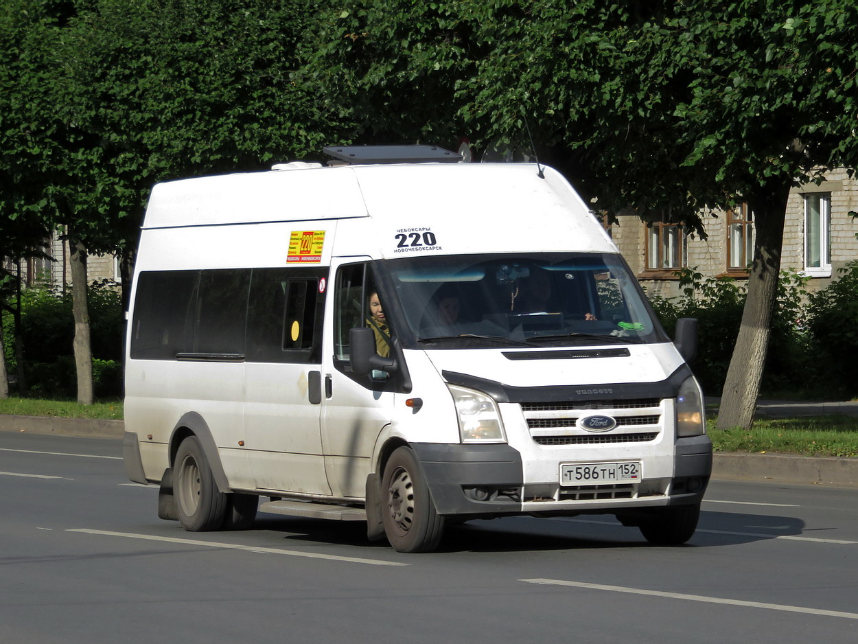 Чувашия, Имя-М-3006 (Z9S) (Ford Transit) № Т 586 ТН 152