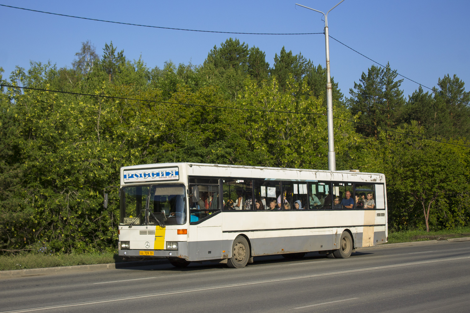 Свердловская область, Mercedes-Benz O405 № КА 709 66