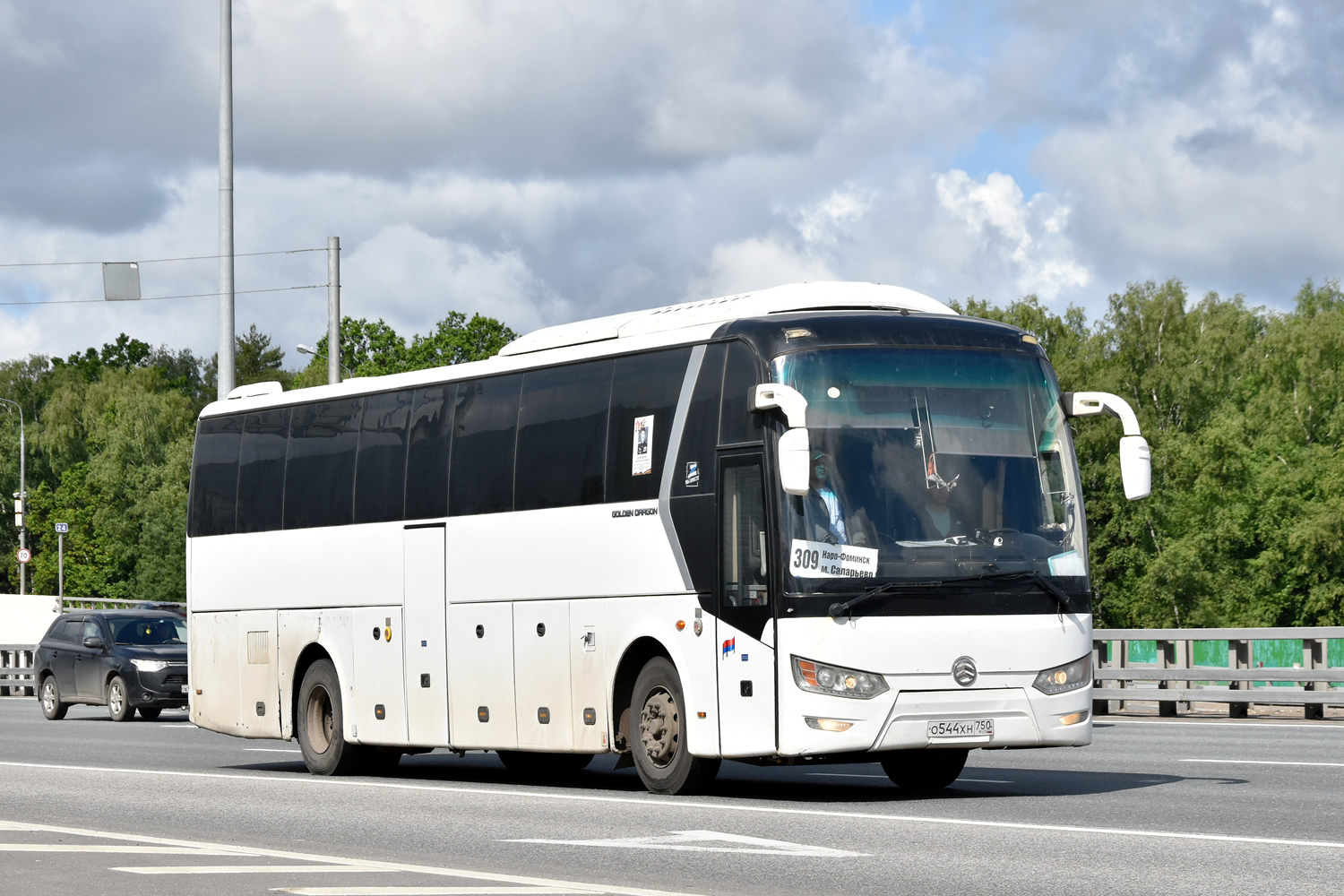 Московская область, Golden Dragon XML6126JR № О 544 ХН 750