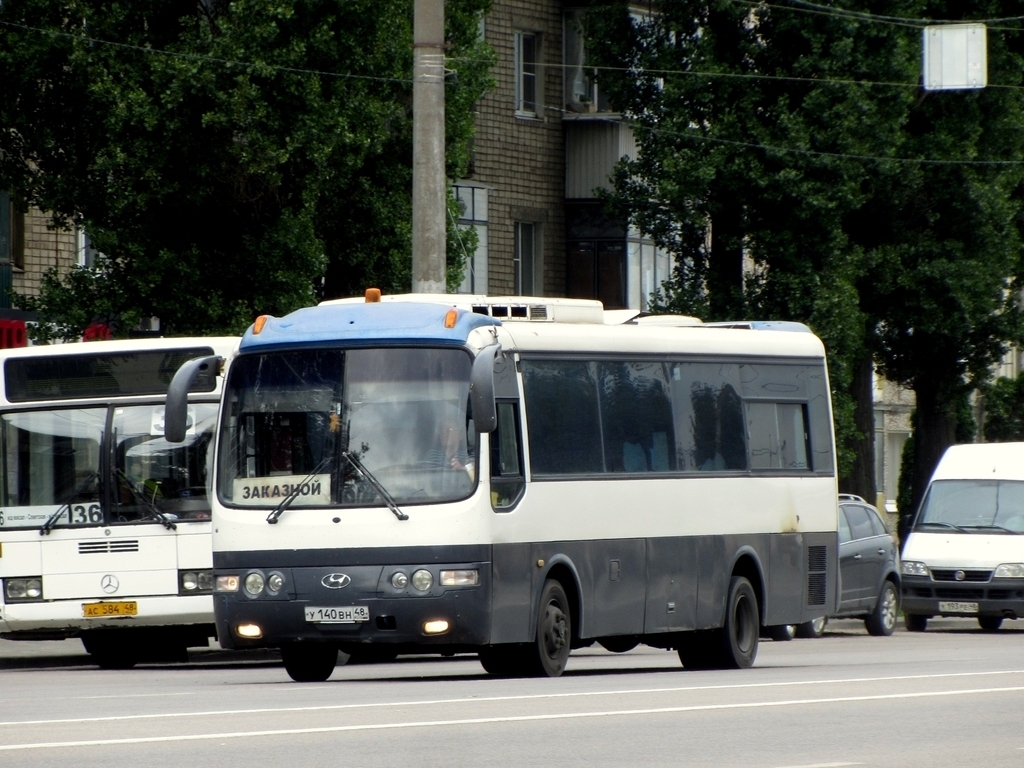 Липецкая область, Hyundai AeroTown № У 140 ВН 48