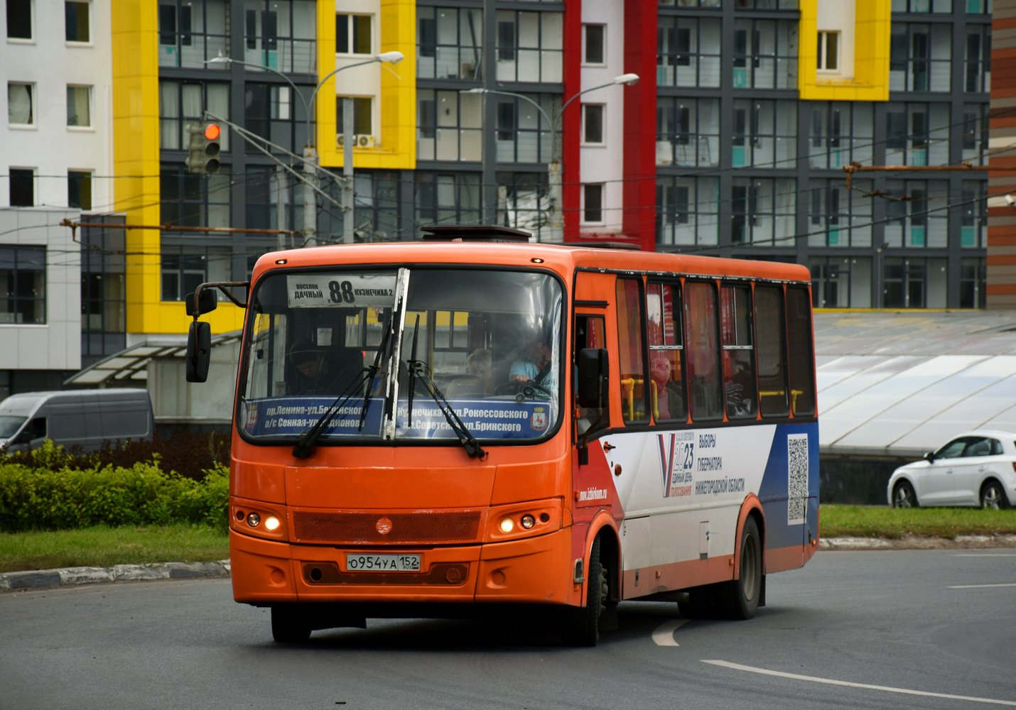 Нижегородская область, ПАЗ-320414-05 "Вектор" (1-2) № О 954 УА 152